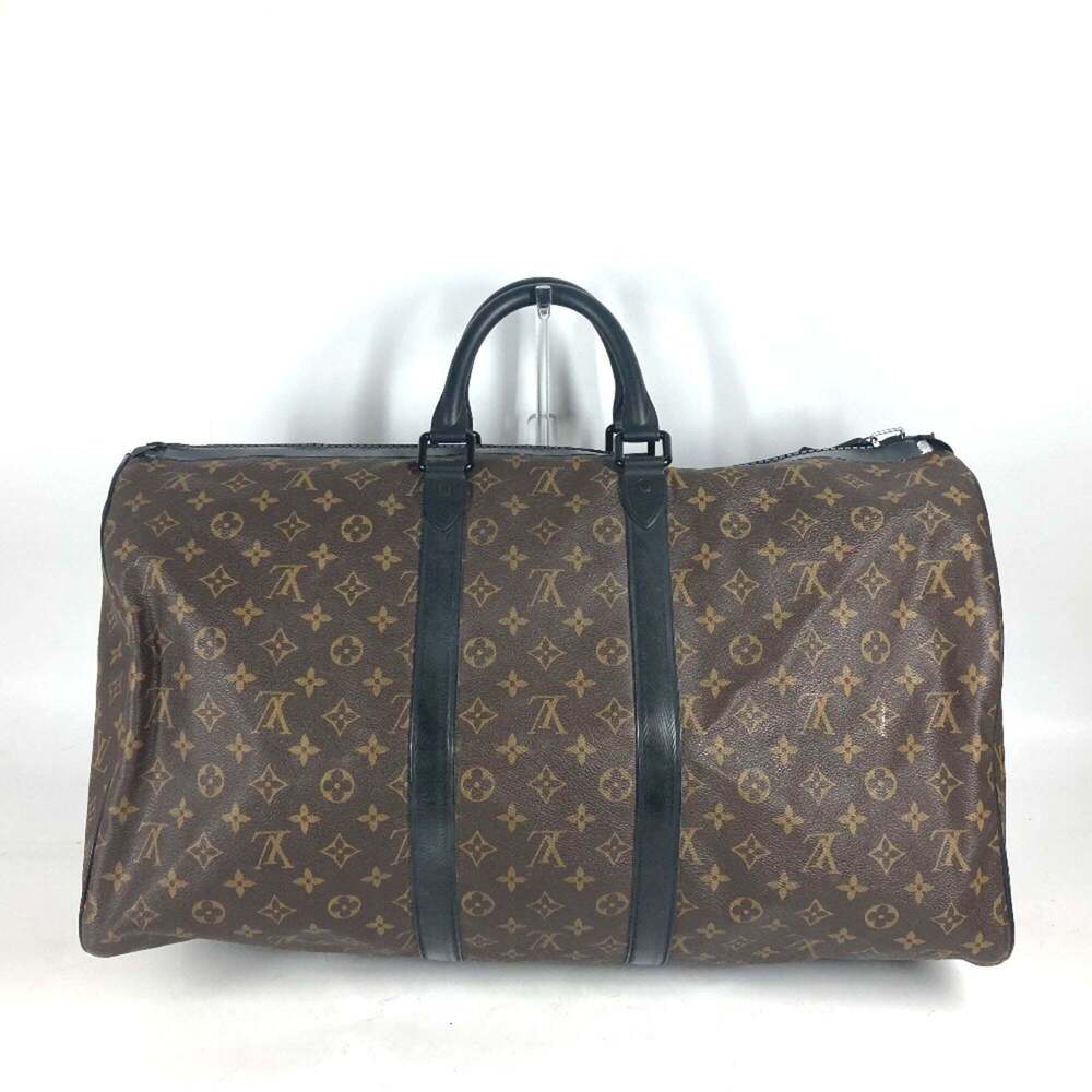 LOUIS VUITTON Black Monogram Canvas Boston Bag - Picture 2 of 16